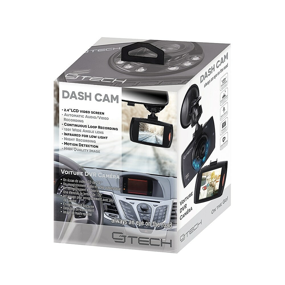 CJ Tech Wireless Video Dash Camera with Automatic Incident Detection