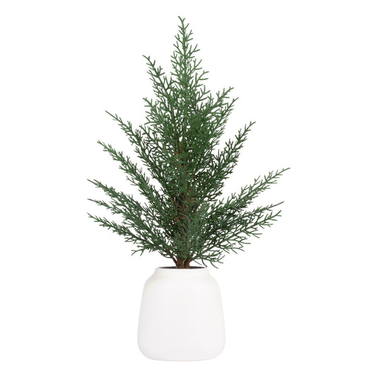 Gry Mattr Faux Tree - Ceramic Pot