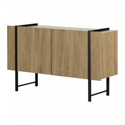 Mezzy Sideboard - Light Walnut|Desserte Mezzy - noyer clair