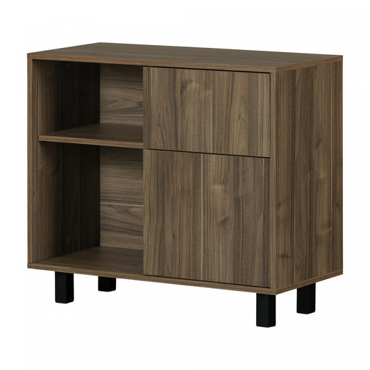 Toza Storage Unit - Natural Walnut|Meuble de rangement Toza - noyer naturel