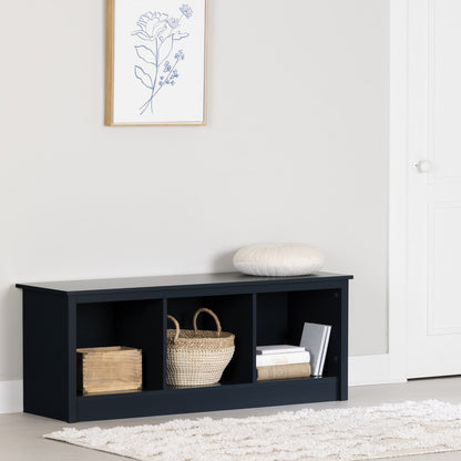 Fernley Storage Bench - Navy Blue|Banc de rangement Fernley - bleu marine