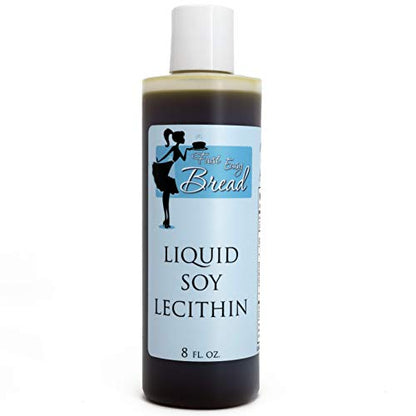 Pure Liquid Soy Lecithin (Food Grade): Better Than Lecithin Granules as an Emulsifier Providing a Smoother and Larger Volume Finished Dough