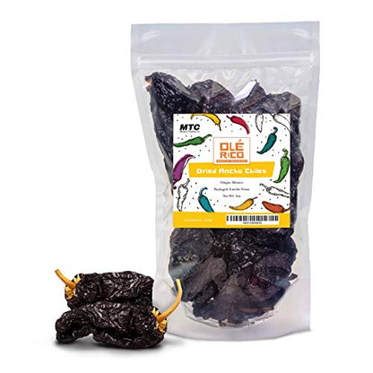 Dried Peppers 6 Pack Bundle - Ancho, Arbol, Guajillo, Pasilla, Chipotle, Cascabel Super Pack of Chiles by Ole Rico