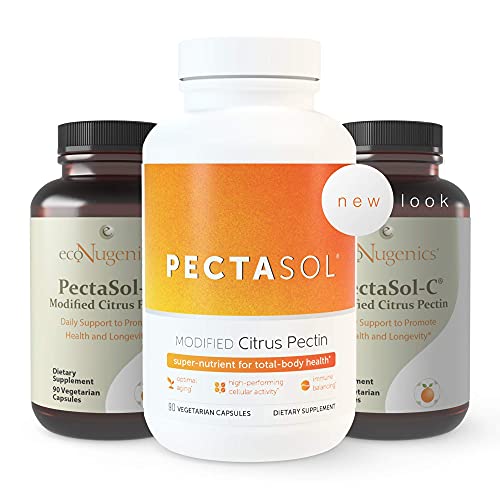 EcoNugenics PectaSol Modified Citrus Pectin for Total-Body Health & Optimal Aging - Clinically Researched & Patented - Daily Super-Nutrient for High Performing Cells - Immune Balancing - Safe Detox (9