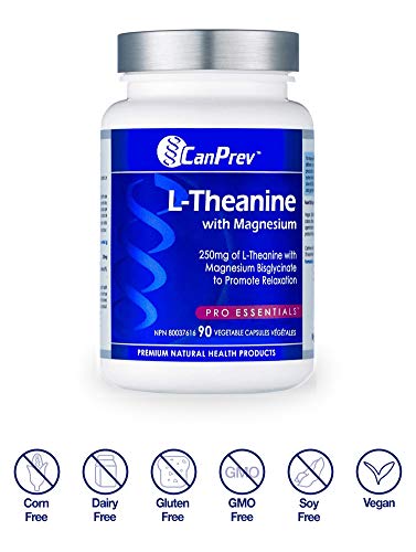 CanPrev L-Theanine Vegi Capsules, 90 Count