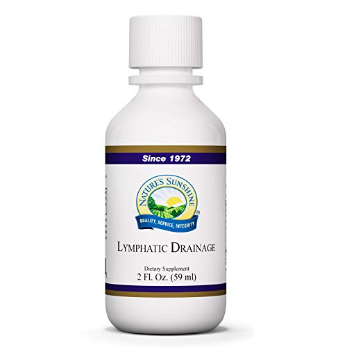 Nature's Sunshine Lymphatic Drainage, 2 Fl. Oz | Lymphatic Drainage Supplement Promotes the Efficient Drainage of the Lymphatic System to Promote Overall Health