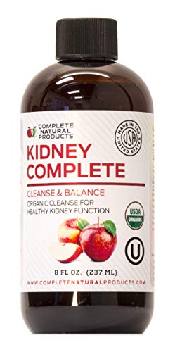 Kidney Complete 8oz - Organic Kidney Support, Liquid Kidney Supplement & Natural Kidney Stones Dissolver Cleanse