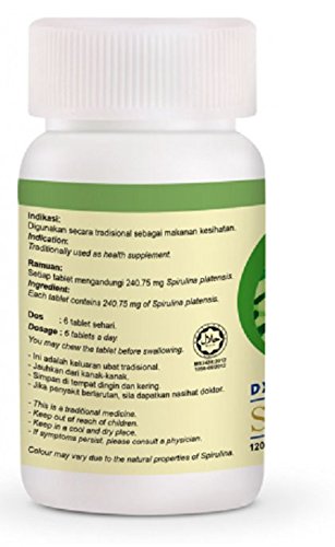 DXN Spirulina 120 Tablets (1 Unit)