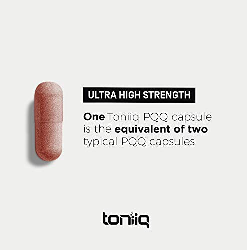 Ultra High Purity PQQ Capsules - 99.8%+ Standardized Purity for Increased Bioavailability - 120 Capsules - 20mg Concentrated Formula - Pyrroloquinoline Quinone Supplement