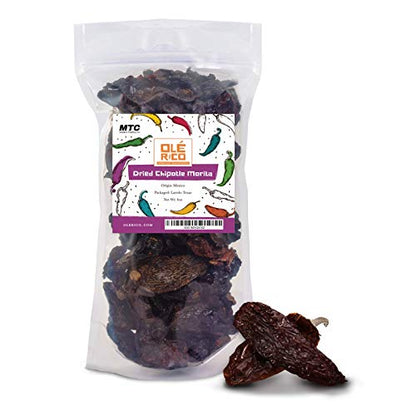 Dried Peppers 6 Pack Bundle - Ancho, Arbol, Guajillo, Pasilla, Chipotle, Cascabel Super Pack of Chiles by Ole Rico