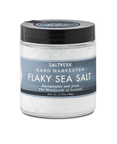 Saltverk Flaky Sea Salt, 3.17 Ounces of Handcrafted Gourmet Salt Flakes from Iceland