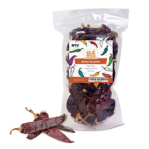 Dried Peppers 6 Pack Bundle - Ancho, Arbol, Guajillo, Pasilla, Chipotle, Cascabel Super Pack of Chiles by Ole Rico