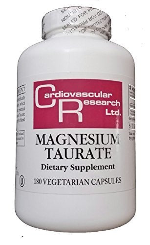 Cardiovascular Research Magnesium Taurate Capsules, 180 Count