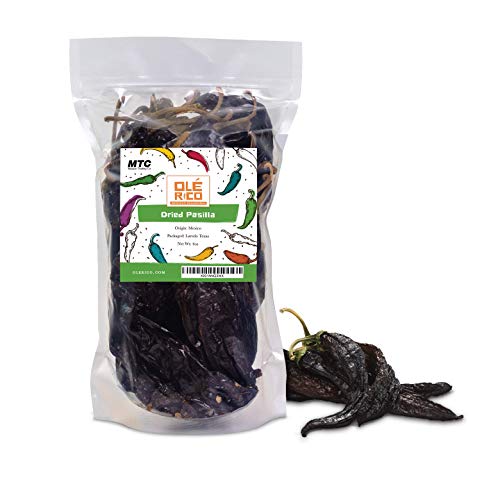 Dried Peppers 6 Pack Bundle - Ancho, Arbol, Guajillo, Pasilla, Chipotle, Cascabel Super Pack of Chiles by Ole Rico