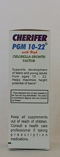 CHERIFER Capsule with Zinc, Double Chlorella Growth Factor & Taurine PGM 10-22 (30 Capsules)