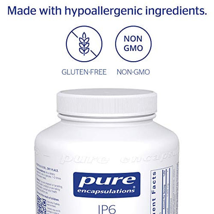 Pure Encapsulations - IP6 (Inositol Hexaphosphate) - Hypoallergenic Antioxidant Support for Prostate, Breast, Colon and Liver Cell Health - 180 Capsules