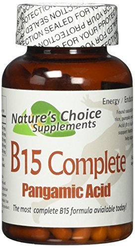 B15 Complete Extra Strength, Pangamic Acid, 500mg 90 Capsules