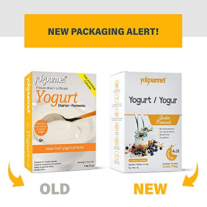 Yogourmet Freeze Dried Yogurt Starter, 0.6 Oz