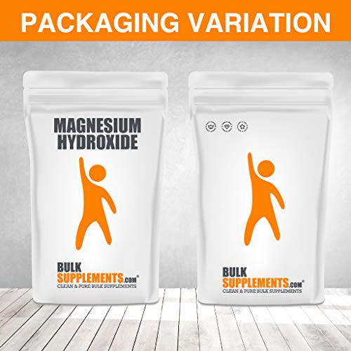 BulkSupplements Magnesium Hydroxide Powder (250 Grams)