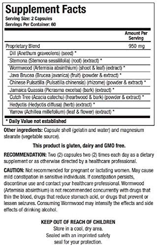 Biotics Research - Dysbiocide, 120 Capsules