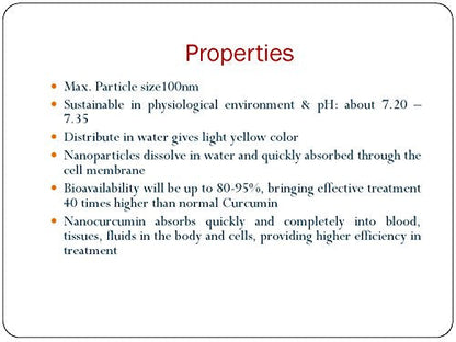 Nano Curcumin - 60 Caps - 500 mg