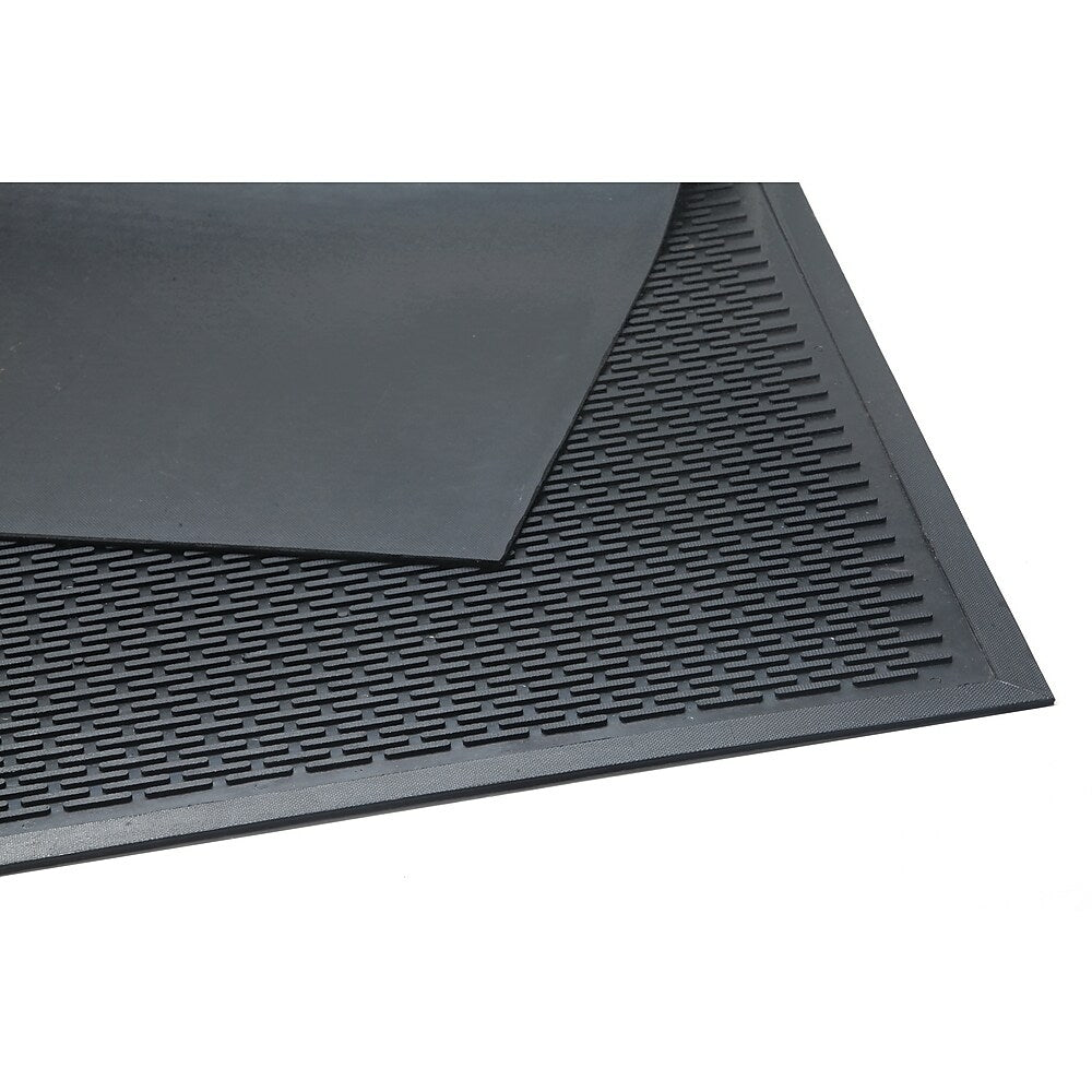 Canada Mats Dura Flex 300 Rubber Scraper Entrance Mats, 3' x 5' (CM300-35)