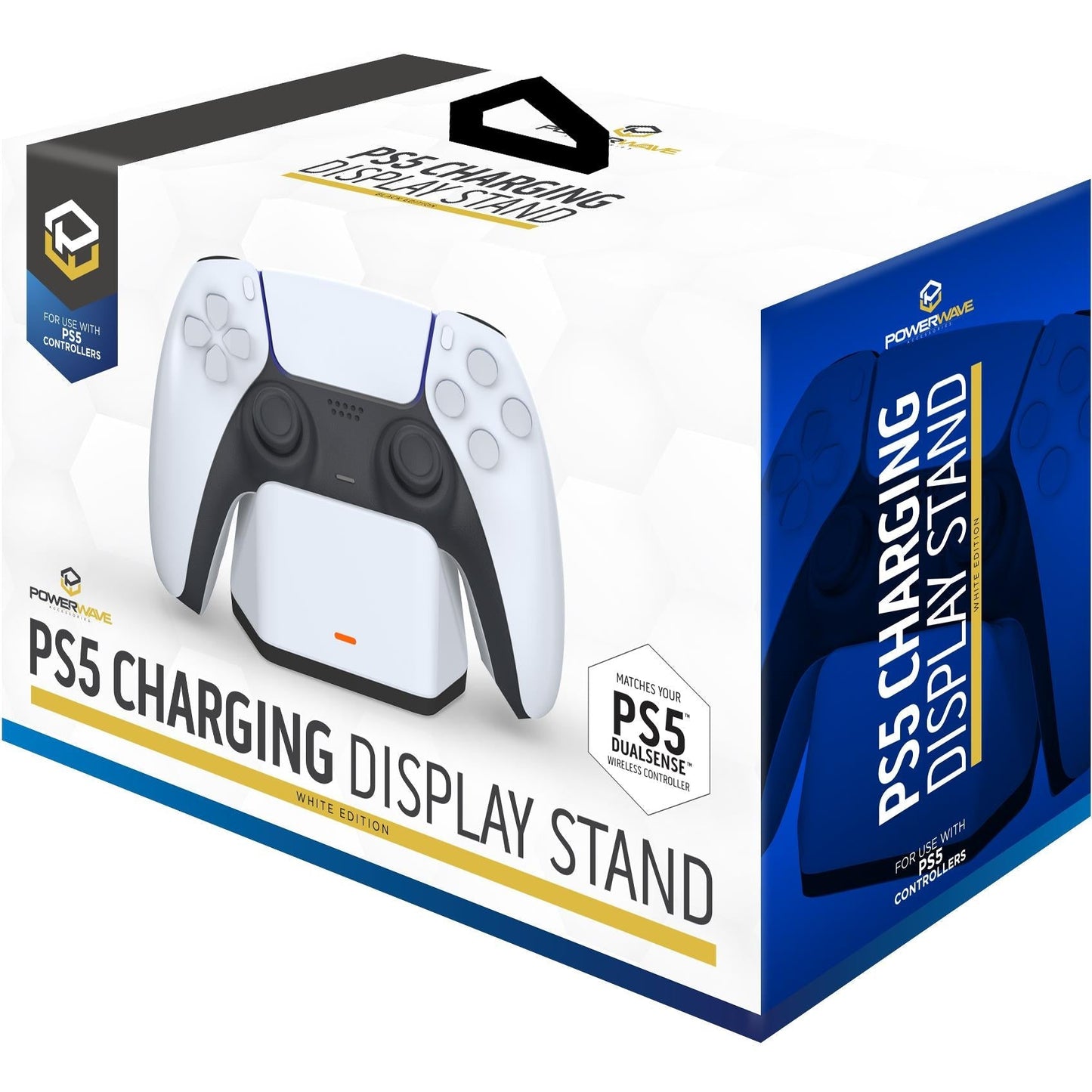 Powerwave Charging Display Stand for PlayStation 5 (White)