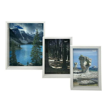 Simply Photo Frames - White - Set of 3