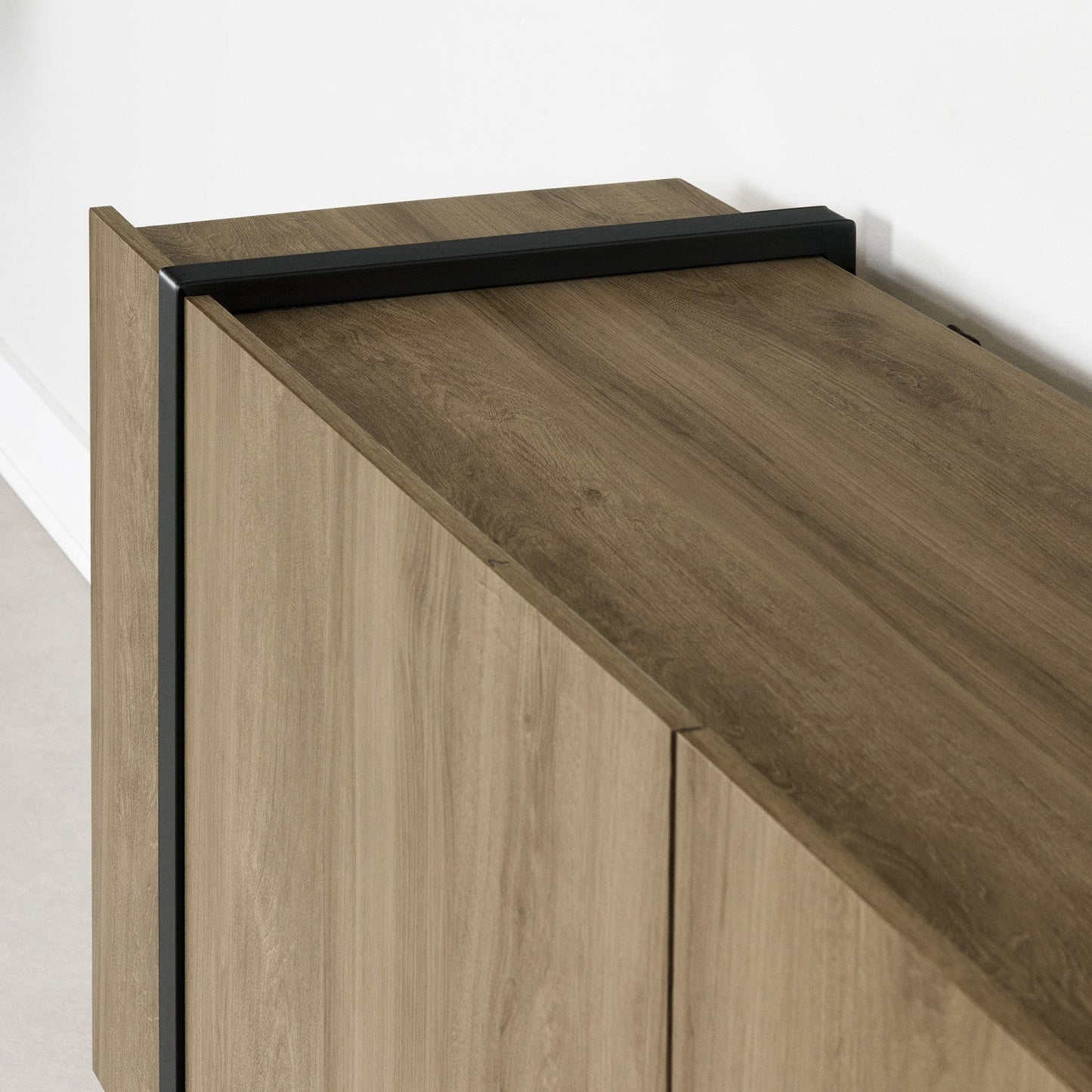 Mezzy Sideboard - Light Walnut|Desserte Mezzy - noyer clair