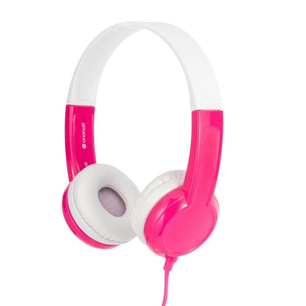 BuddyPhones Discover Kids on Ear Headphones - Pink