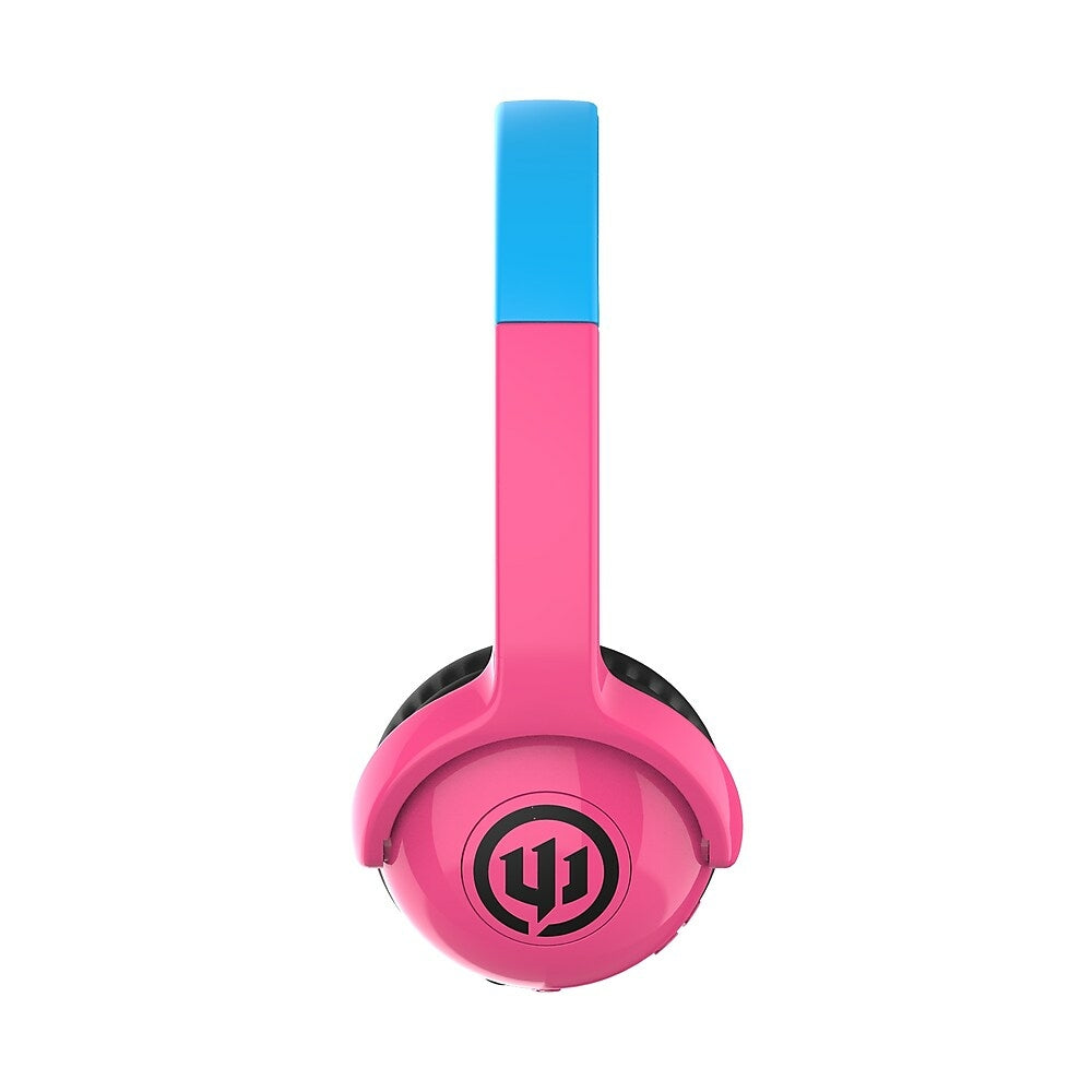 Wicked Audio Tricky Tike Kid Safe BT Headphone Rated at 85 dB - Candy Pink