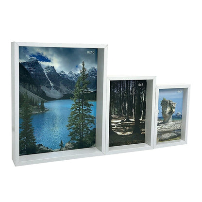 Simply Photo Frames - White - Set of 3