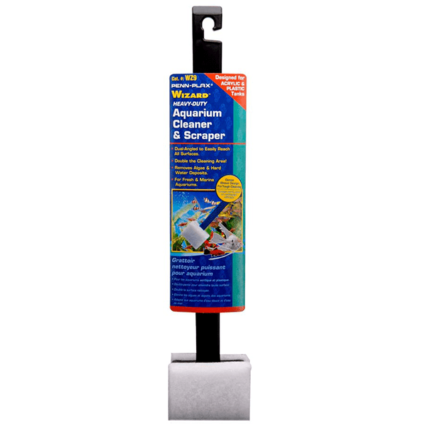 Penn-Plax Wizard Heavy Duty Acrylic Aquarium Cleaner & Scraper