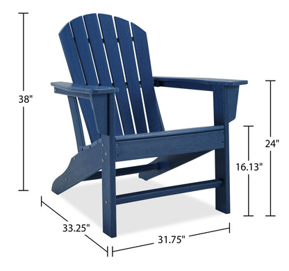 Bask Adirondack Chair - Blue | Chaise Adirondack Bask - bleue | BASKA0AC