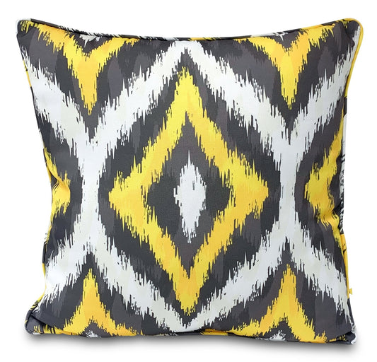 Multi-Colour Cat Eye Outdoor Accent Pillow  | Coussin décoratif pour l'extérieur yeux de chat multicolore  | YCTEYEPP