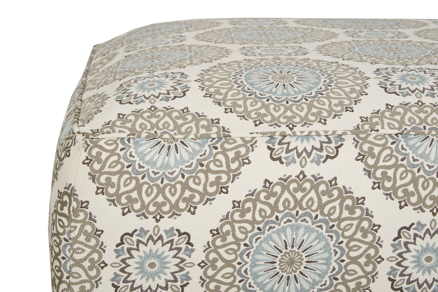 Tula Fabric Accent Ottoman - Twilight | Pouf d'appoint Tula en tissu - crépuscule | TUL2TWOT